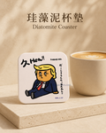 Forever Hea Diatomite Coaster