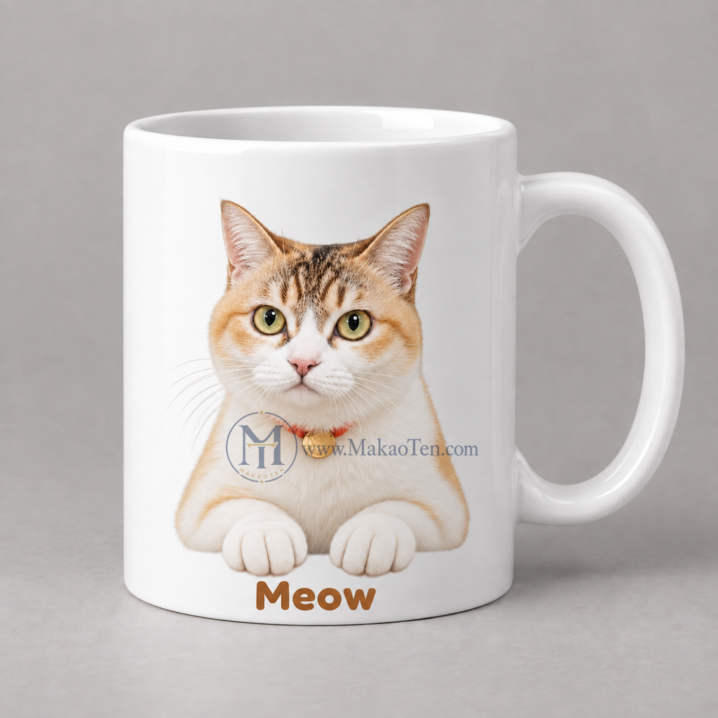Personalized Designs Mug – Pet Photo Custom Illustration