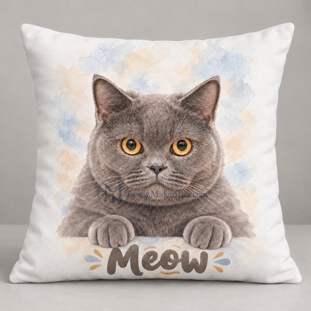 Personalized Designs Cushion Cover – Pet Photo Custom Illustration
