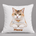 Personalized Designs Cushion Cover – Pet Photo Custom Illustration