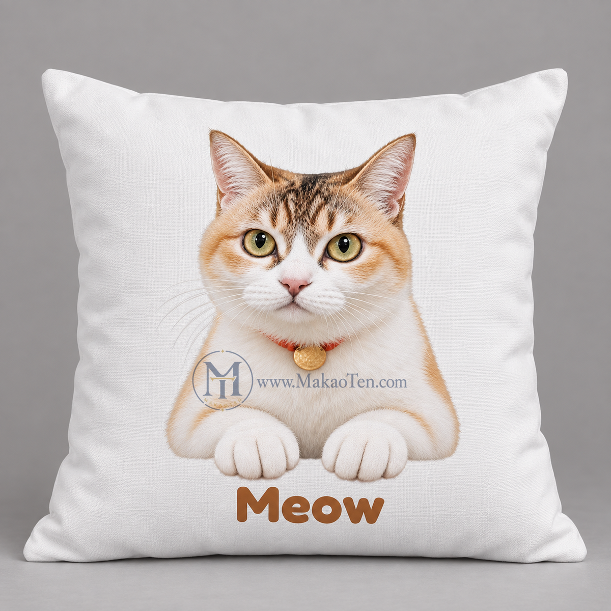 Personalized Designs Cushion Cover – Pet Photo Custom Illustration