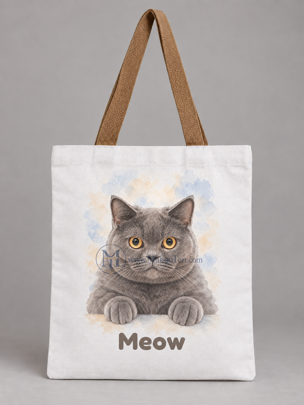 Personalized Designs Tote Bag – Pet Photo Custom Illustration